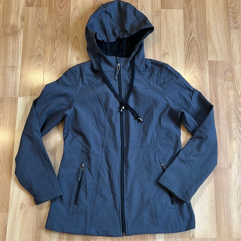 Dark Grey Soft Shell Womens Small